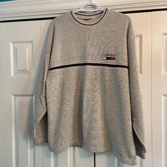 Vintage Mens Large pullover tommy - Oversize - Picture 4 of 13